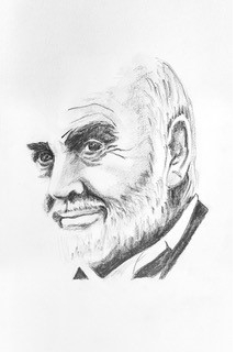 Portrait of Sean Connery